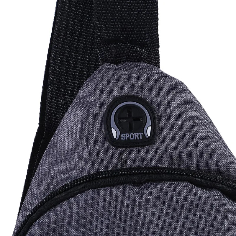 Canvas Waist Chest Bag Crossbody Hip Hop Streetwear Fanny Pack