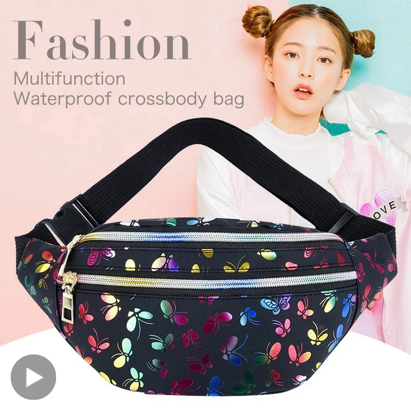 Waterproof Waist Fanny Pack Bag for Women