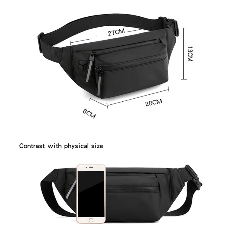 Waist Pack Bag Fanny Pack with Adjustable Strap XIN
