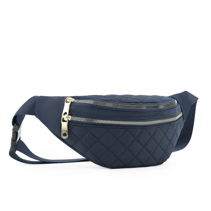 Nylon Waist Pack Bags for Women Fanny Packs Casual Chest Bags