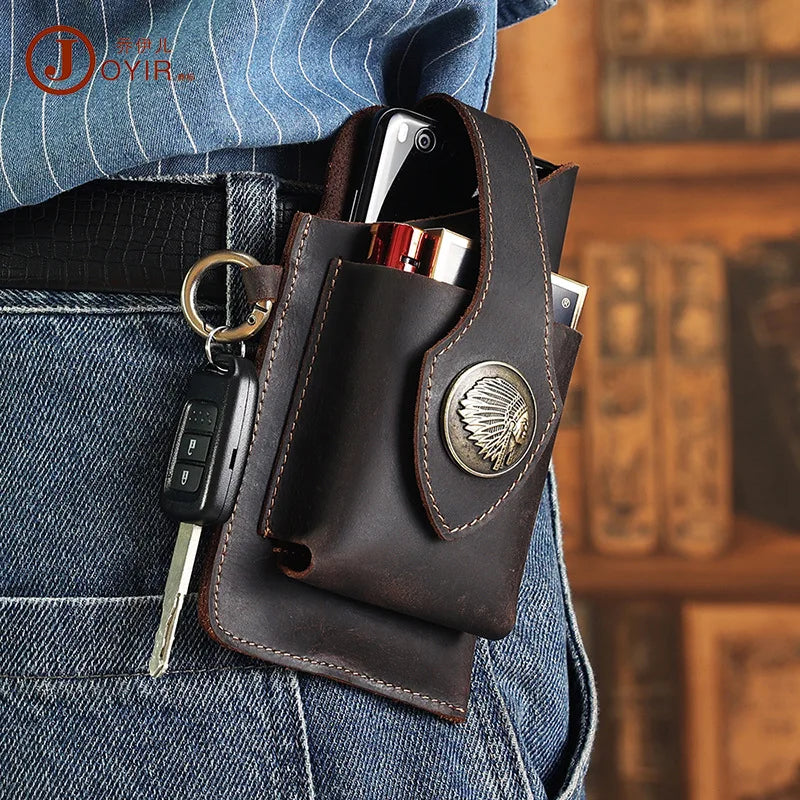 Men's Waterproof Waist Pack Travel Bag Phone Pocket