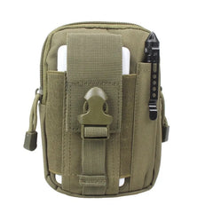 Men's Waist Pack Casual Travel Purse Waterproof Zipper Bag