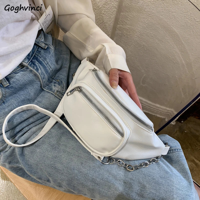 Waist Pack Pockets Large Capacity Leisure Cross Body Fanny Bag