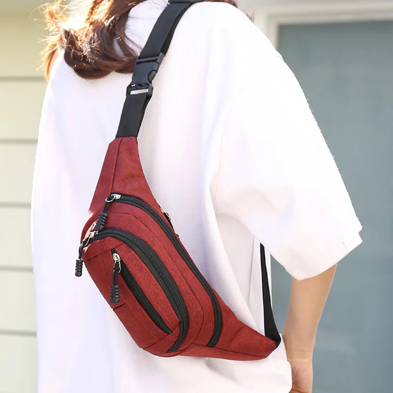 Leisure Sport Fitness Waist Packs with Pockets