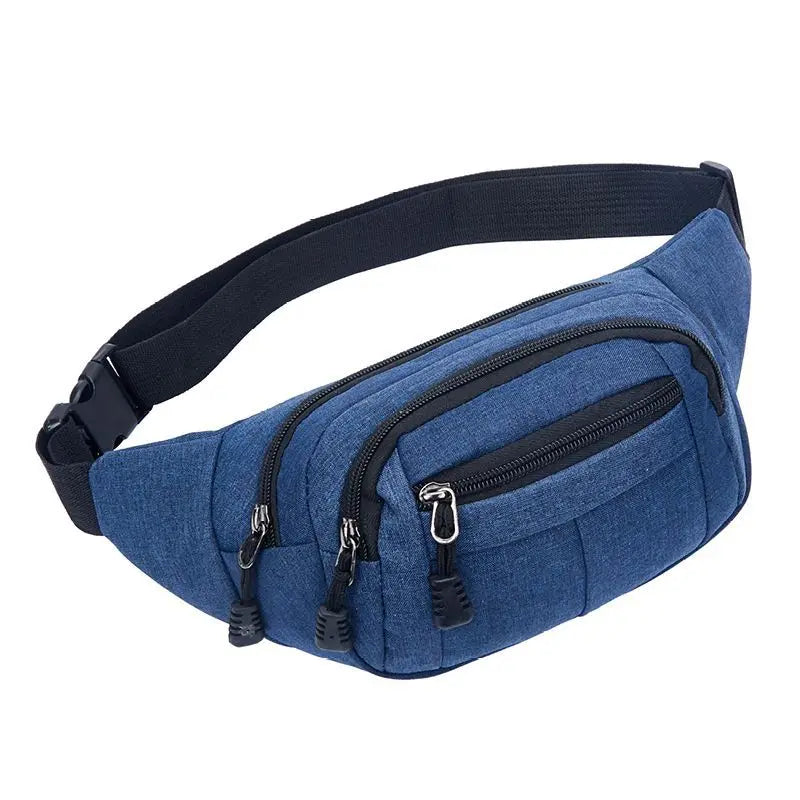 Canvas Waist Bag Chest Bag for Men and Women