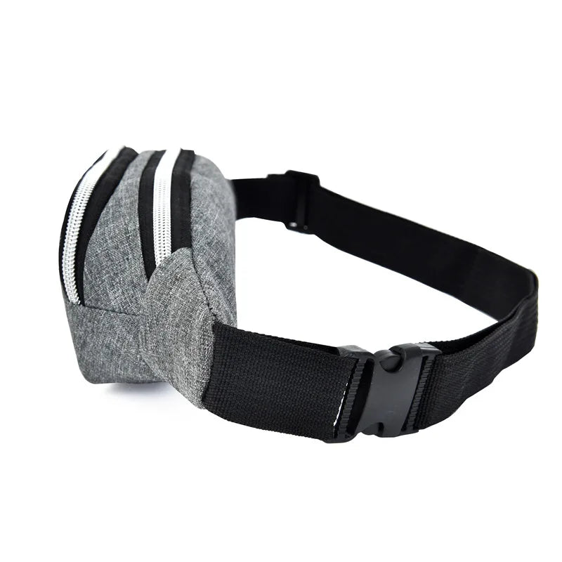 Waist Bag Men Pocket Men Chest Handbag Unisex Fanny Pack For Women Ladies Pink W