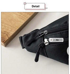 Smile Letter Banana Bag Waistbag for Women Men