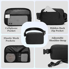 Adjustable Mini Crossbody Waistpack for Outdoor Activities