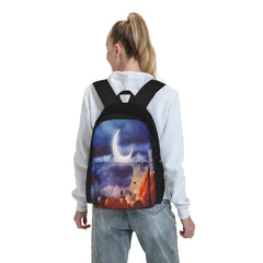 Stylish School Backpacks with Zipper Closure