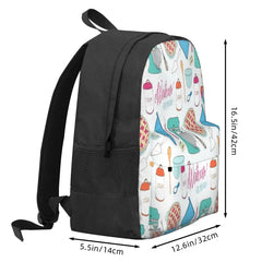 Waitress The Musical Pattern Backpacks Men's Backpacks Bags For Women