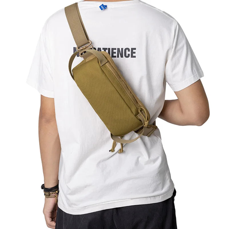 Outdoor Chest Bag Multifunctional Waist Pouch Shoulder Bag