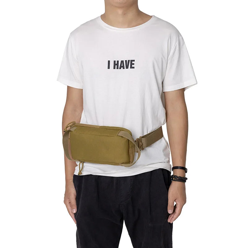 Outdoor Chest Bag Multifunctional Waist Pouch Shoulder Bag