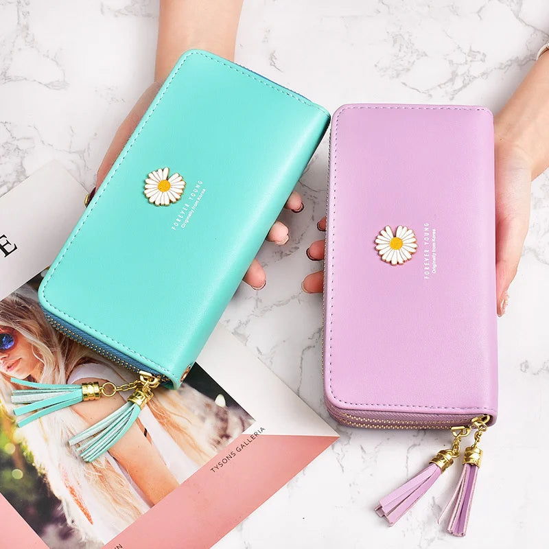 Women's Daisy Wallet Large Capacity Handbag