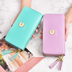 Women's Daisy Wallet Large Capacity Handbag