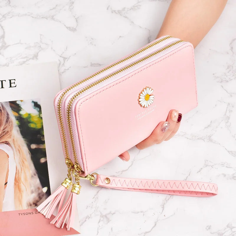 Women's Daisy Wallet Large Capacity Handbag