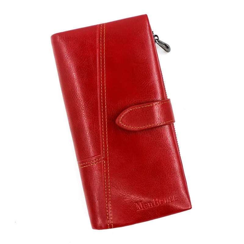 Men's Business Long Wallet PU Leather