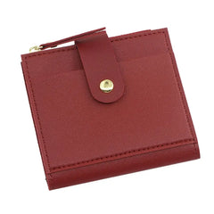 Women's Wallet with Zipper Closure and Multiple Slots