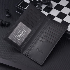 Slim Leather Wallet Casual Men's Clutch Money Bag