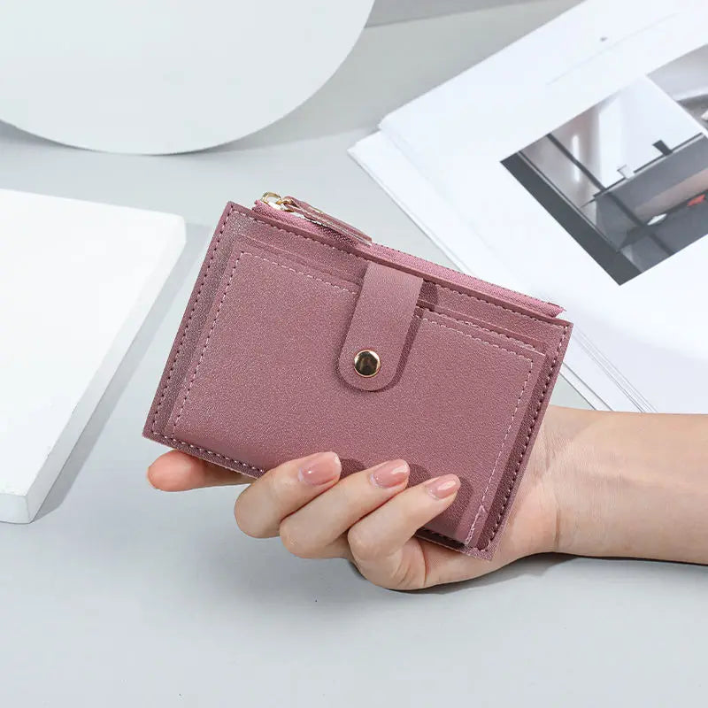 Women's Wallet Purses Small PU Clutch Purse Girl Bag
