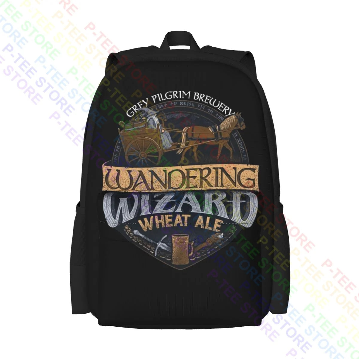 Lotr Wandering Wizard Backpack Travel Sports Bag