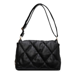 Winter Trends Warm Cotton Padded Crossbody Bag