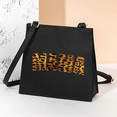 Warm Family Pattern Square Bag Women's Crossbody Bag Shoulder Bag