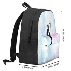 Water Colour Gymnastics Silhouette Backpacks Men's Backpacks Bags For Women