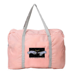 Water Proof Travel Bag Large Capacity Hand Series Print Tote Bags