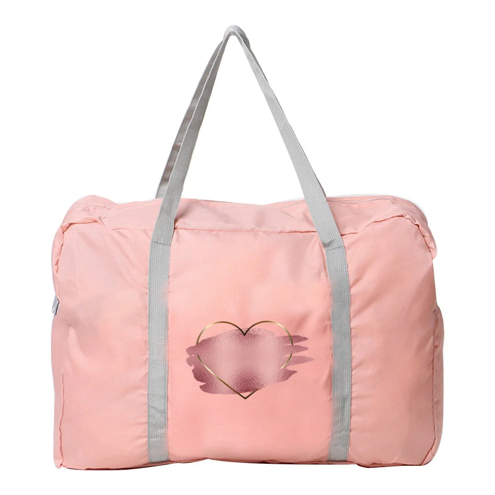 Love Series Travel Bag Waterproof Large Capacity Shoulder Pack