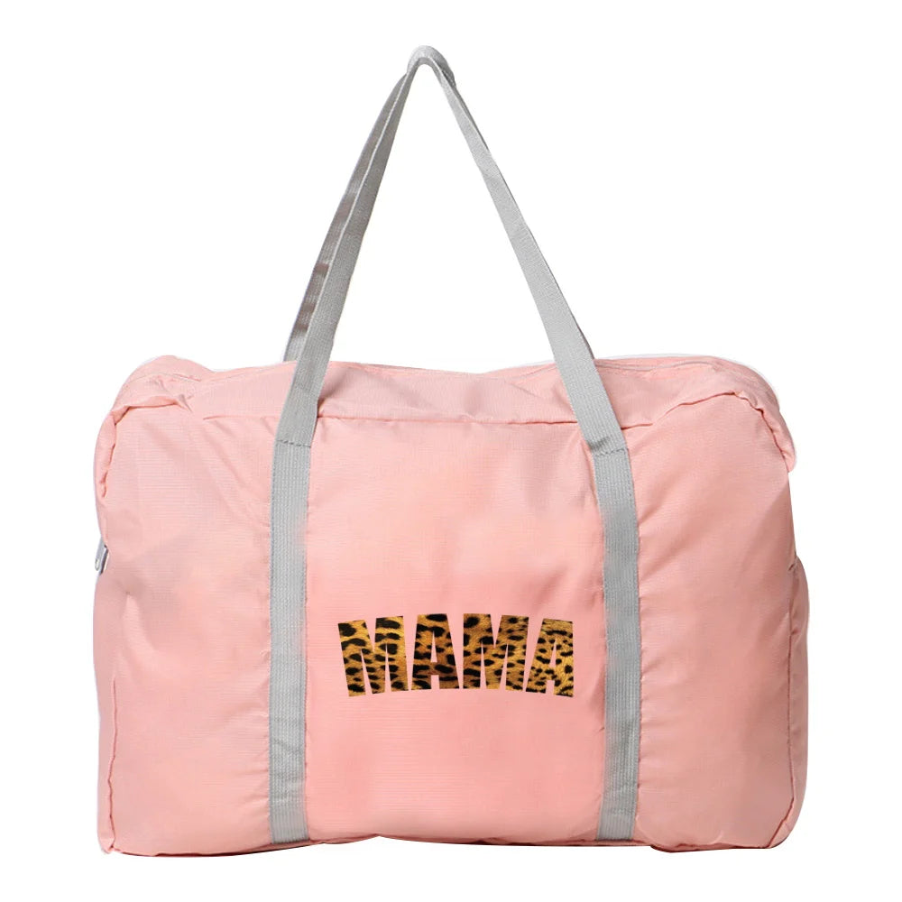 Water Proof Travel Bag Luggage Large Capacity Nylon Mom Series