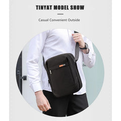 Water Resistant Crossbody Bag Shoulder Bag Casual Tablet Case Nylon Messenger Ba