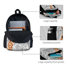 Watercolor Giraffe 1 Backpacks Men's Backpacks Bags For Women