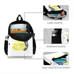 Watercolour Grunge Laptop Travel School Bags