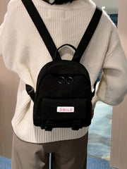 Waterproof Backpack Women Shoulder Bag Small Nylon School bag