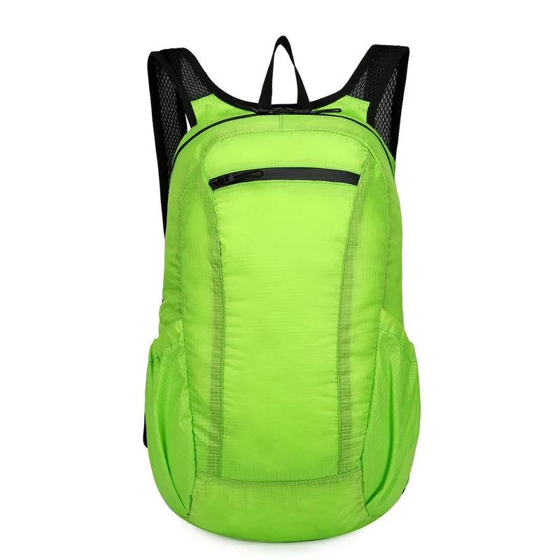 Waterproof Backpack Portable Folding Student Backpacks Outdoor La