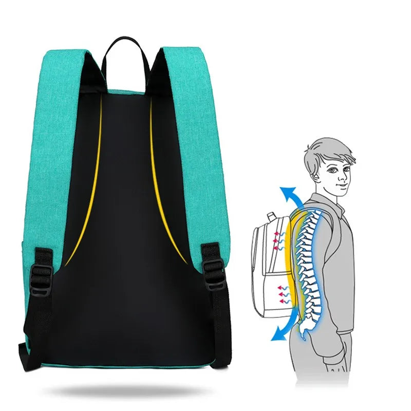 Waterproof Backpack Men Lightweight Large Capacity Notebook Business