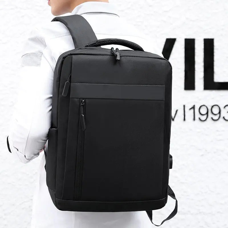 Waterproof Laptop Backpack USB Charging Business Rucksack
