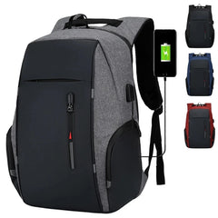 Waterproof 15.6-17 inch Laptop Backpack w/ USB Port