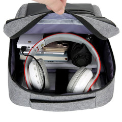 Waterproof Business Backpack Men USB School 15.6 Inch