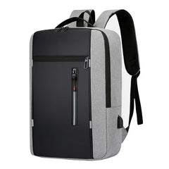 Waterproof Business Backpack Men USB School Backpacks 15.6 Inch Large Capacity B