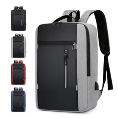 Waterproof Business Backpack Men USB School Backpacks Laptop Backpack