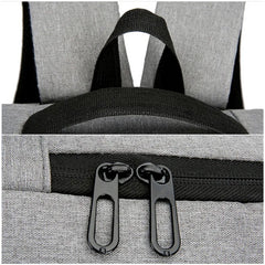 Waterproof Business Backpack Men Usb School Laptop Backpack