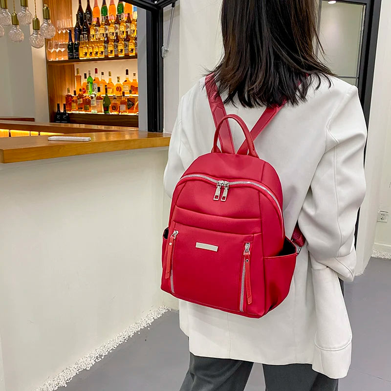 Waterproof Casual Bagpack Women Backpack for Teenage Girl Ladies Student Backpac
