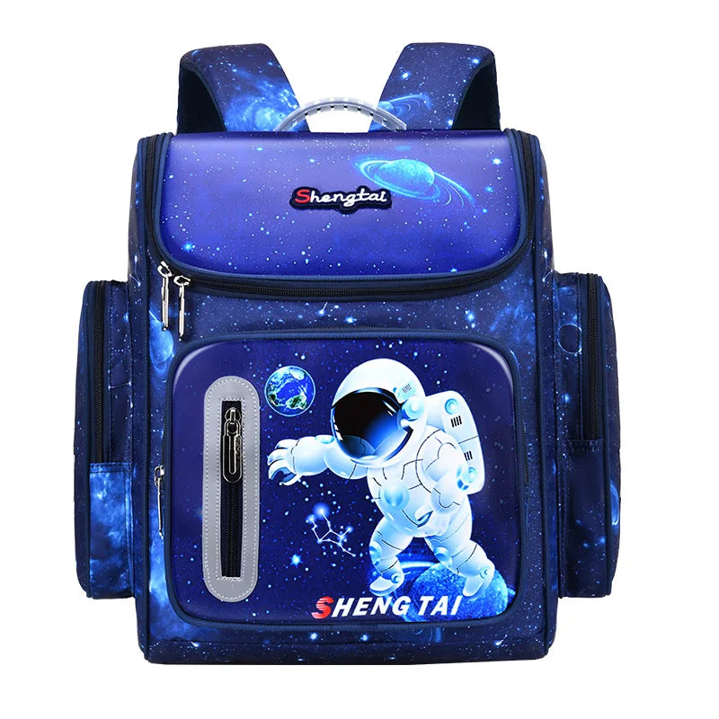 Waterproof Kids Cartoon Schoolbag Orthopedic Primary School Backpack