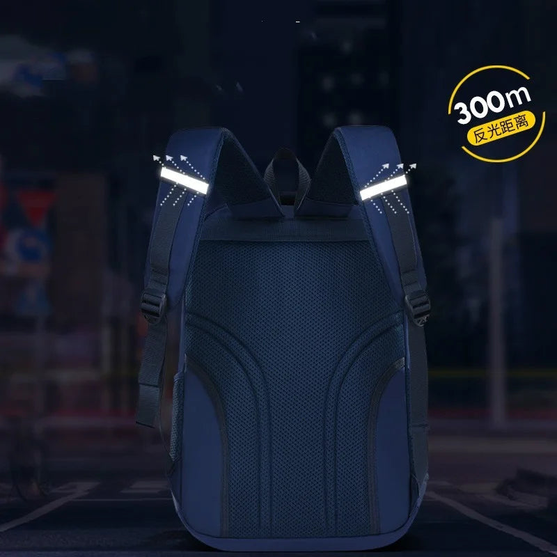 Waterproof Kids School Bags Cartoon Book Bag Orthopedic Backpack