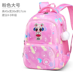 Waterproof Kids School Backpack Orthopedic Book Bag
