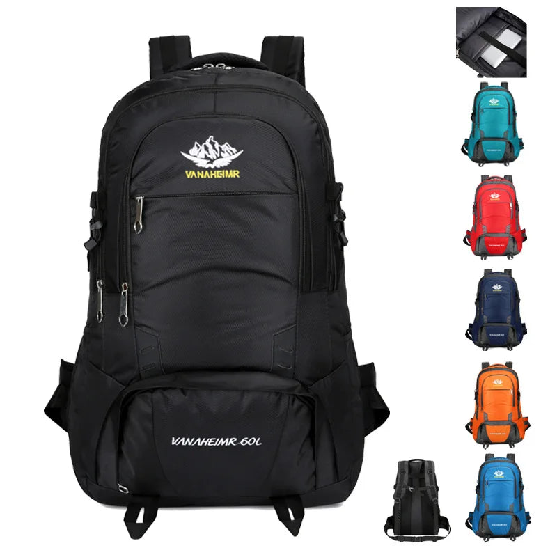 Waterproof Climbing Backpack Rucksack 60L Outdoor Sports Bag
