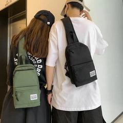 Waterproof Oxford Shoulder Bags Casual Crossbody Chest Waist Fanny Pack