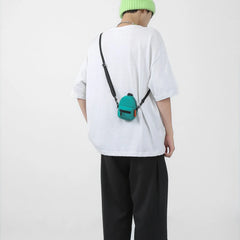 Waterproof Crossbody Backpack Large Capacity Men's Messenger Bag