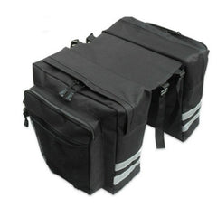 Waterproof Double Panniers Bag Bike Bicycle Cycling Rear Seat Trunk Rack Pack